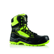 BVIZ1 S7S SC HRO FO LG WR Black/Yellow 360 High Visibility Metal Free Waterproof Safety Lace/Zip Boot