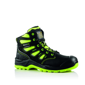 BVIZ2 S7S SC HRO FO LG WR Black/Yellow 360° High Visibility Metal Free Waterproof Safety Lace Boot