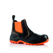 BVIZ3 S7S SC HRO FO LG WR Black/Orange360° High Visibility Metal Free Waterproof Safety Dealer Boot