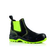 BVIZ3 S7S SC HRO FO LG WR Black/Yellow 360° High Visibility Metal Free Waterproof Safety Dealer Boot